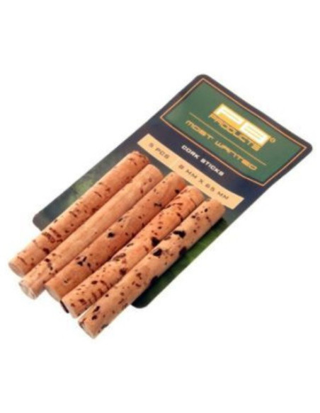 Pb products cork sticks 8mm 5unds