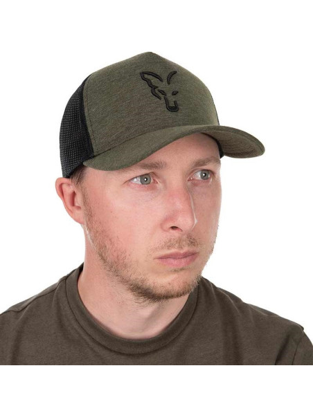 Fox collection trucker ball cap green black