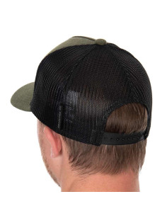 Fox collection trucker ball cap green black 2
