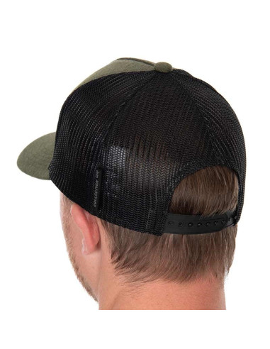 Fox collection trucker ball cap green black