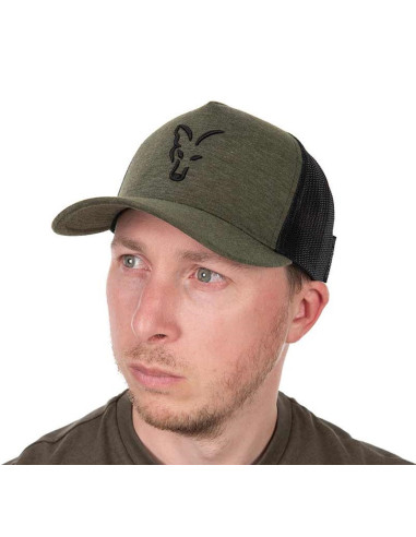 Fox collection trucker ball cap green black