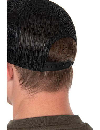 Fox black camo trucker cap