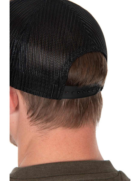 Fox black camo trucker cap