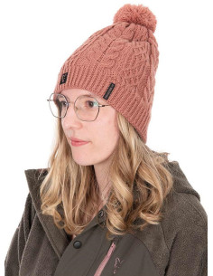 Fox ladies kinitted bobble hat 2