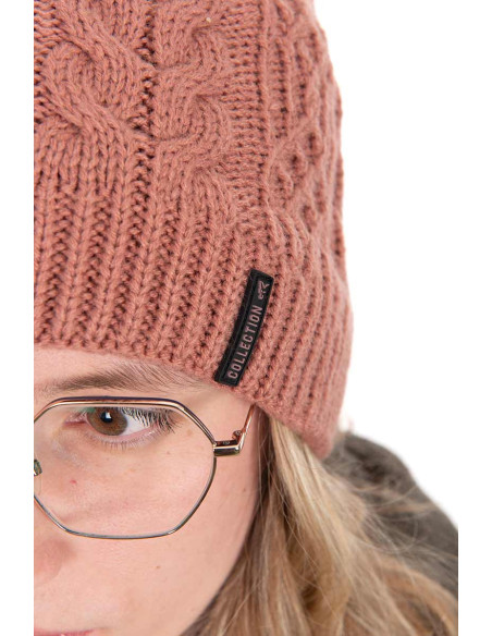 Fox ladies kinitted bobble hat
