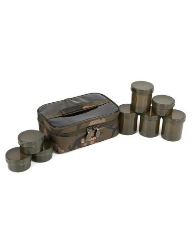 Fox new camolite hookbait case 8 pot