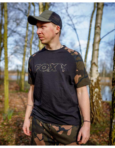 Fox black camo outline t-shirt talla XL