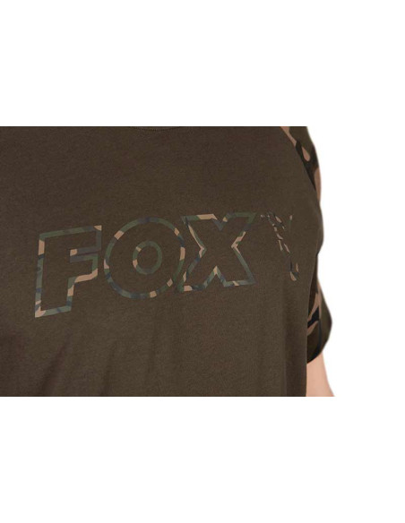 Fox khaki camo outline t-shirt talla XL
