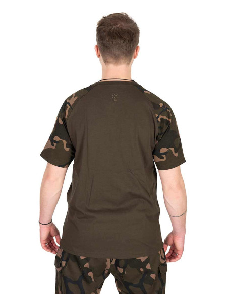 Fox khaki camo outline t-shirt talla XXXL