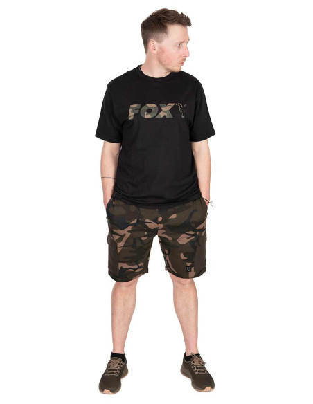 Fox black camo logo t-shirt talla M