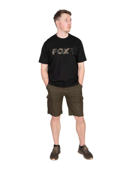 Fox black camo logo t-shirt talla M
