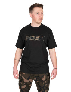Fox black camo logo t-shirt talla XXL