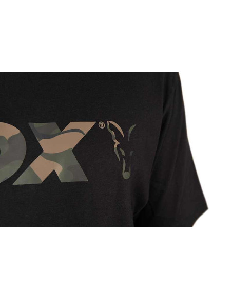 Fox black camo logo t-shirt talla XXXL