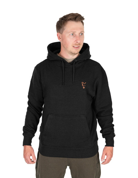 Fox colletion hoody black orange talla M