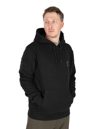Fox colletion hoody black orange talla M
