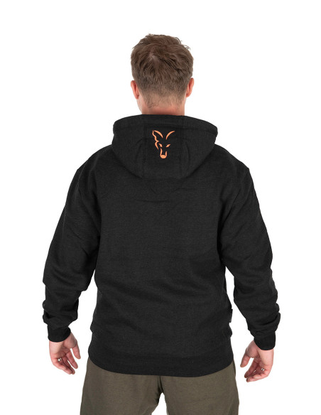 Fox colletion hoody black orange talla M