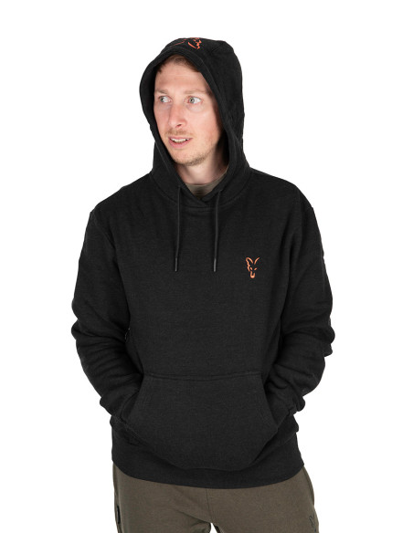 Fox colletion hoody black orange talla M