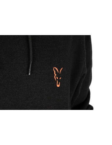 Fox colletion hoody black orange talla M
