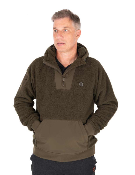 Fox olive sherpa hybrid jacket talla XXXL