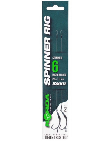 Korda spinner rig spinner boom nº6 2unds