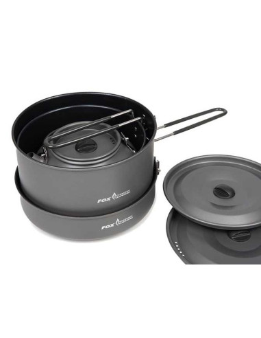 Fox cookware 4 piece deluxe cookset