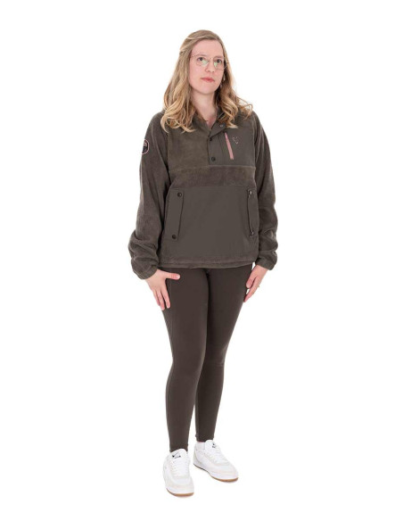 Fox women explorer flecee hooded jacket talla M