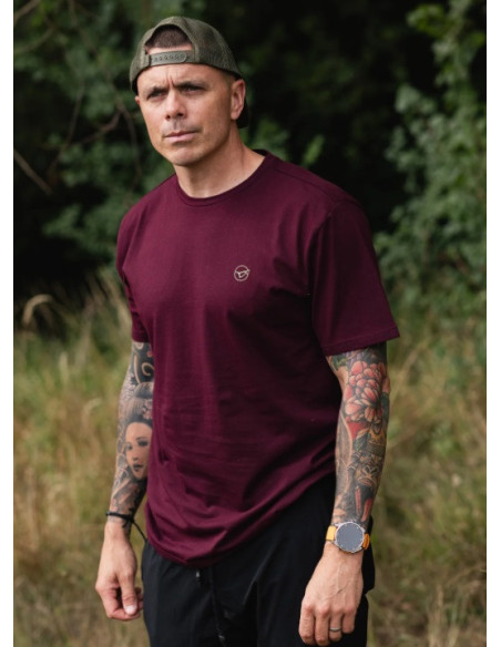 Korda t-shirt mandala tee burgundy talla XXXL