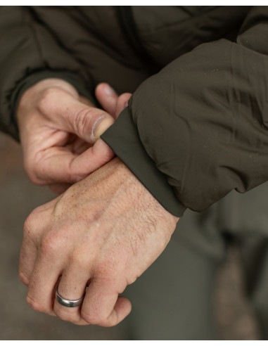 Korda insulated hooded jacket olive talla XL