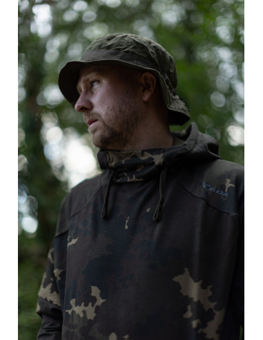 Korda lightweight hoodie dark kamo talla XXL