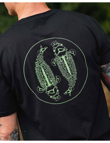 Korda t-shirt mandala tee black talla L