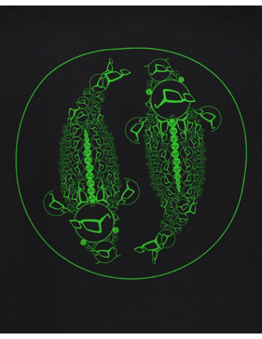 Korda t-shirt mandala tee black talla L