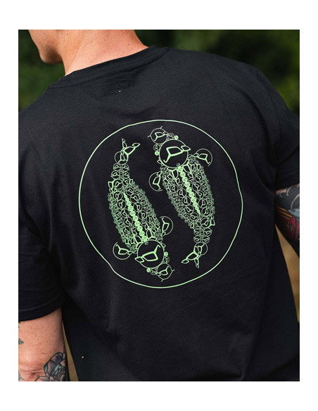 Korda t-shirt mandala tee black talla XXL