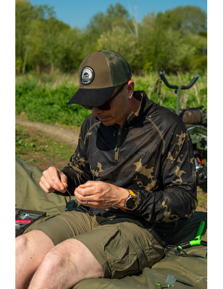 Korda dawn trucker cap mocha brown