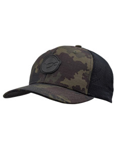 Korda logo patch cap trucker dark kamo