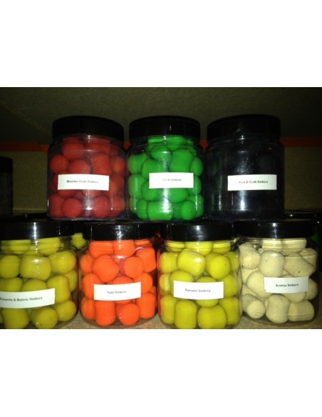 Carp balls dumbells sinkers GLM(mejillon)20x16mm