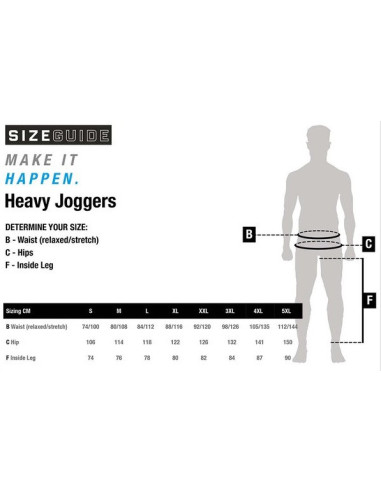 Nash make it happen black jogger talla XXXL