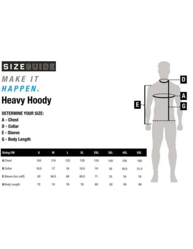 Nash make it happen trophy black hoodie talla L