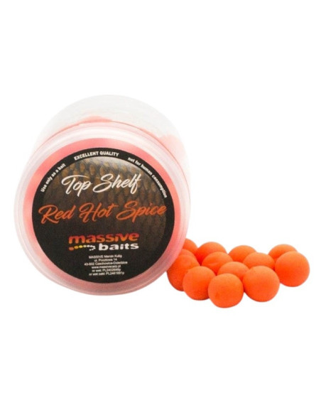 Massive baits pop-up red hot spice 14mm 200ml