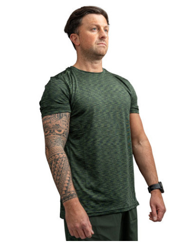 Ridgemonkey cooltech camo edition t-shirt green talla S