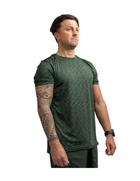 Ridgemonkey cooltech camo edition t-shirt green talla S