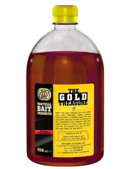 SBS Gold Treasure spicy(robin red picante) 900ml boilies soluble