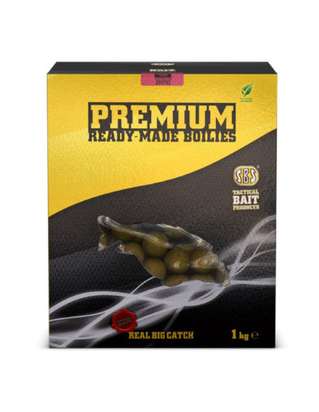 Sbs premium boilies tuna & black pepper 20mm 1kg