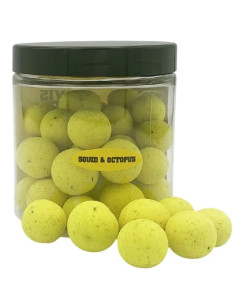 Sbs fluoro pop-ups squid octopus 16-18-20 mm(amarillos)