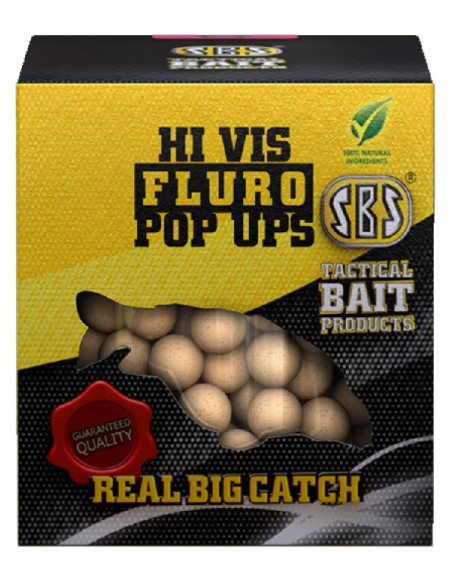 Sbs fluoro pop-ups squid octopus 16-18-20 mm(amarillos)