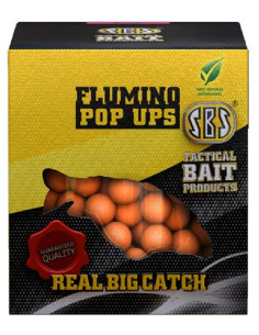 Sbs flumino pop-ups squid octopus 16-18-20 mm(naranjas) 2