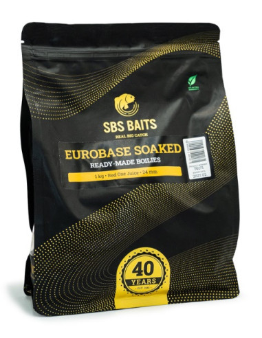Sbs boilies eurobase soluble garlic 20mm 1kg