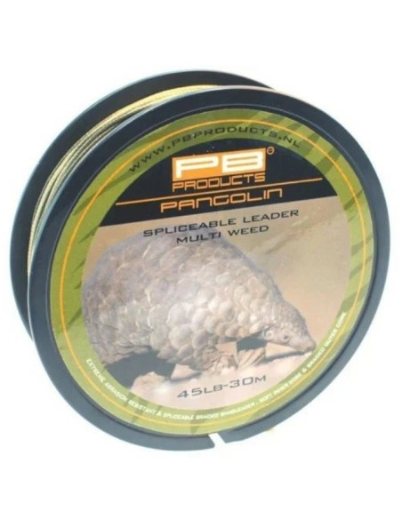 Pb products pangolin spliceable leader multi weed 45lb 30m