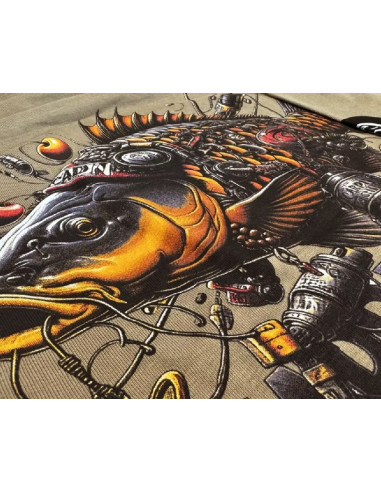 Hotspot t-shirt carpfishing punk talla L