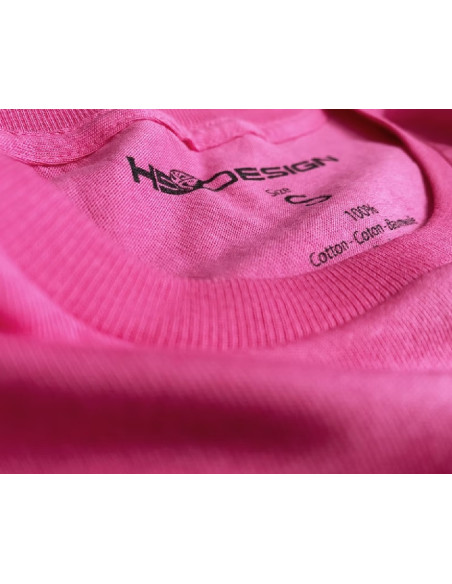 Hotspot t-shirt woman lady angler pink talla S