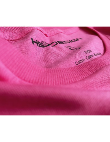 Hotspot t-shirt woman lady angler pink talla L